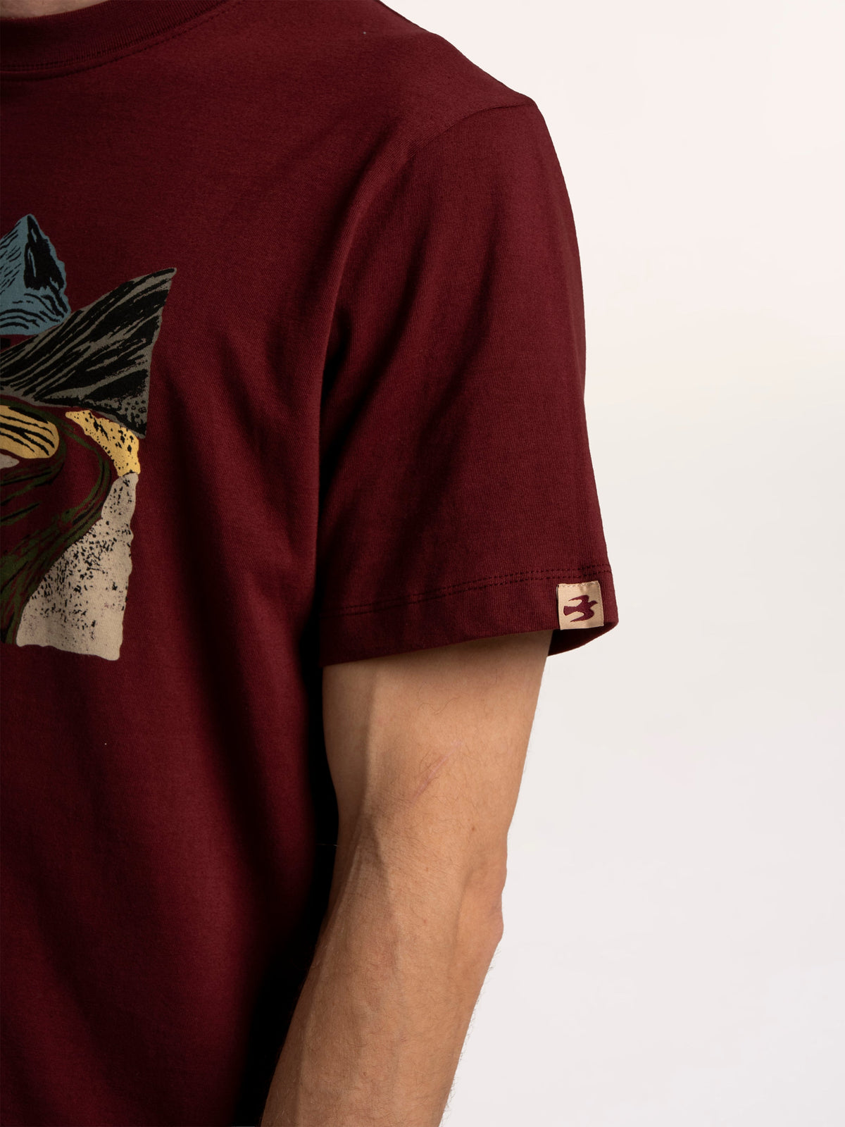 Kenton Abstract Bike Landscape T-Shirt