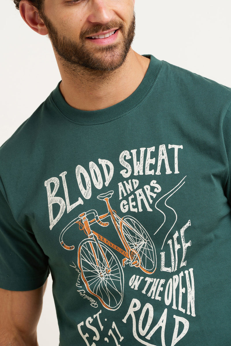 Blood Sweat And Gears Tee