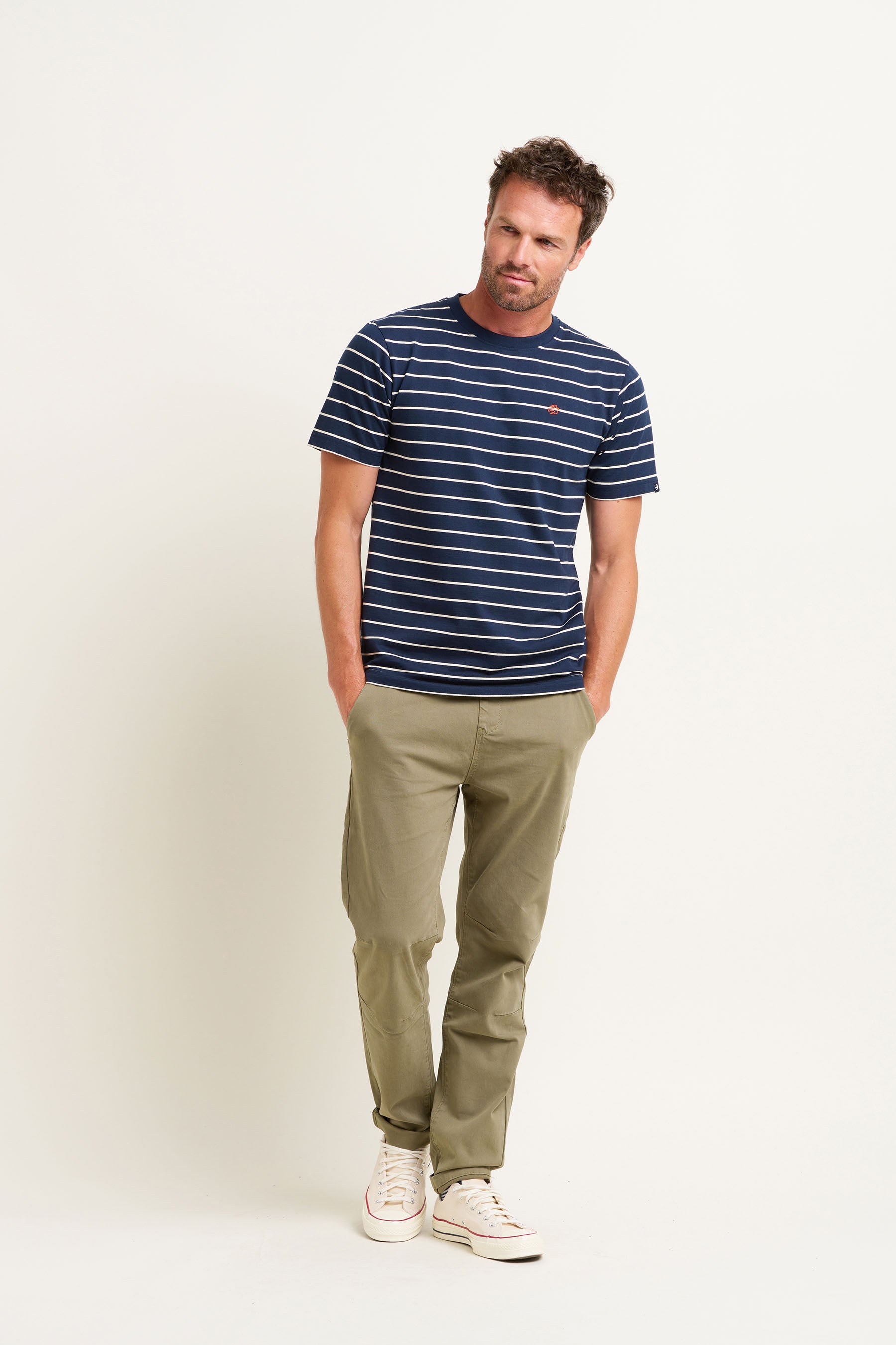 Navy Stripe Tshirt