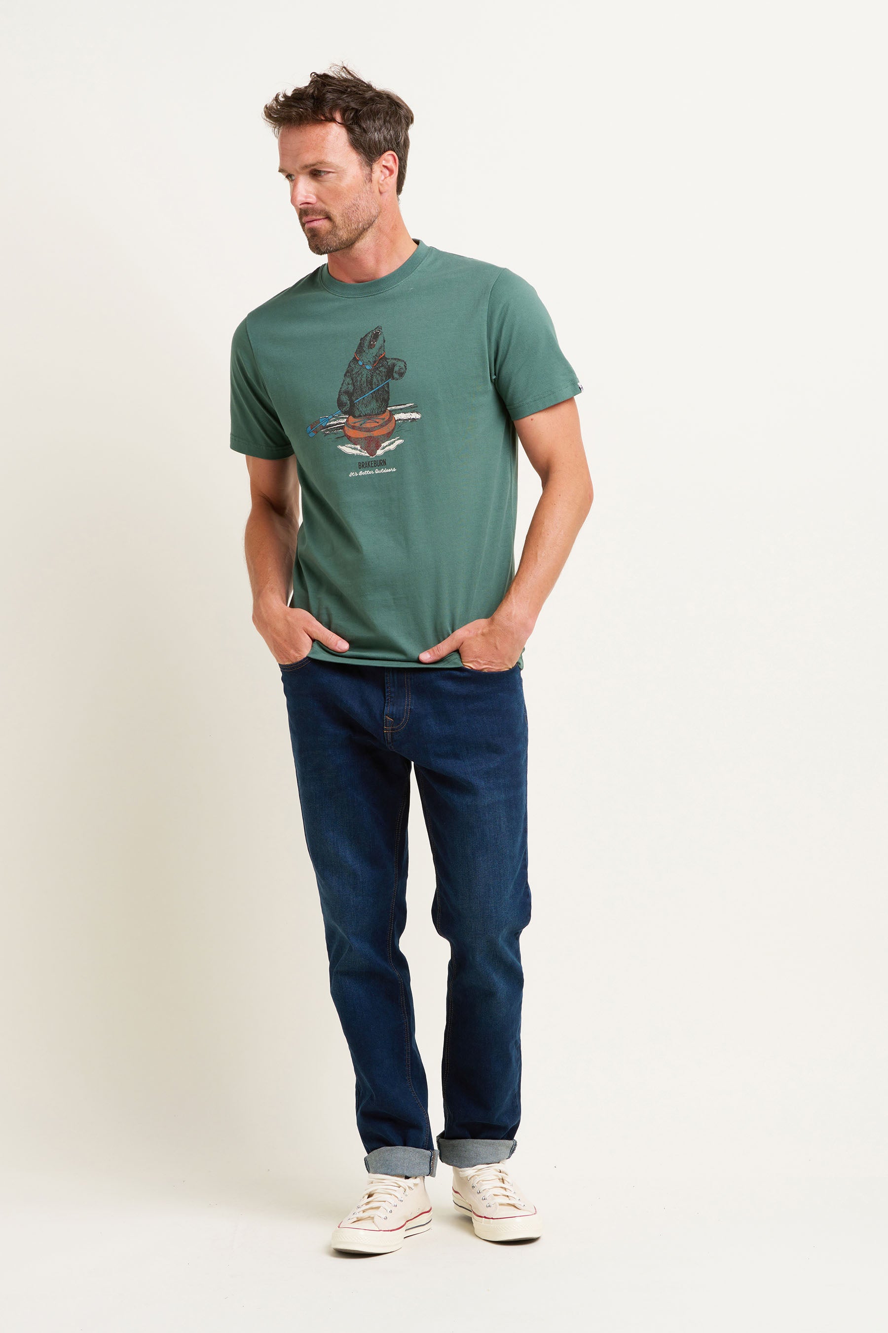 Kayak Bear Tshirt
