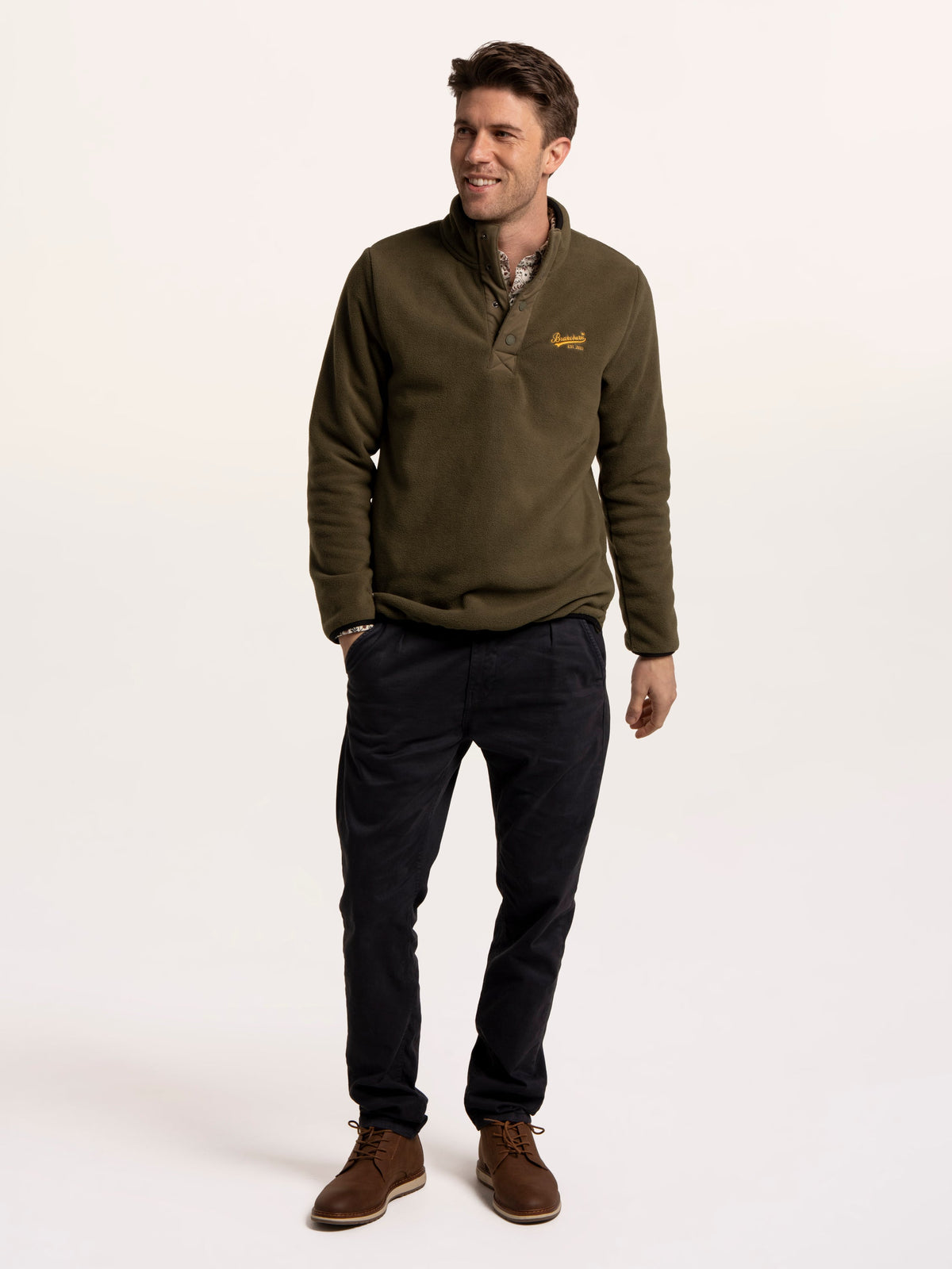 Ipley Micro Fleece 1/4 Popper Sweat