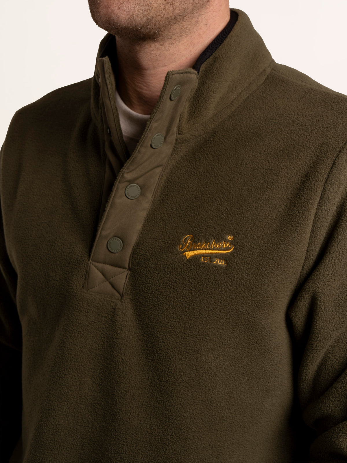 Ipley Micro Fleece 1/4 Popper Sweat
