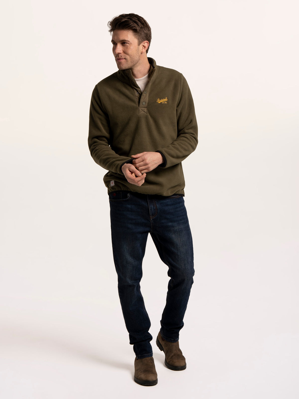 Ipley Micro Fleece 1/4 Popper Sweat