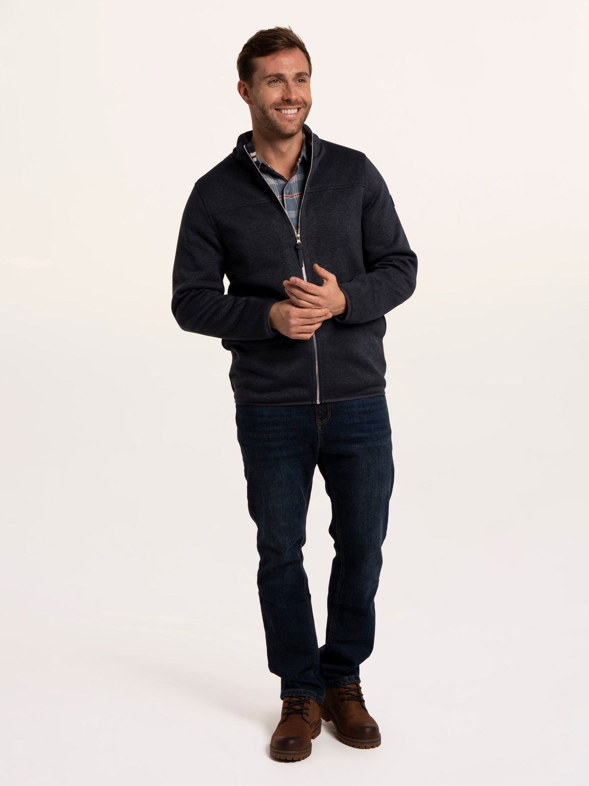 Passford Full Zip Knitted Fleece