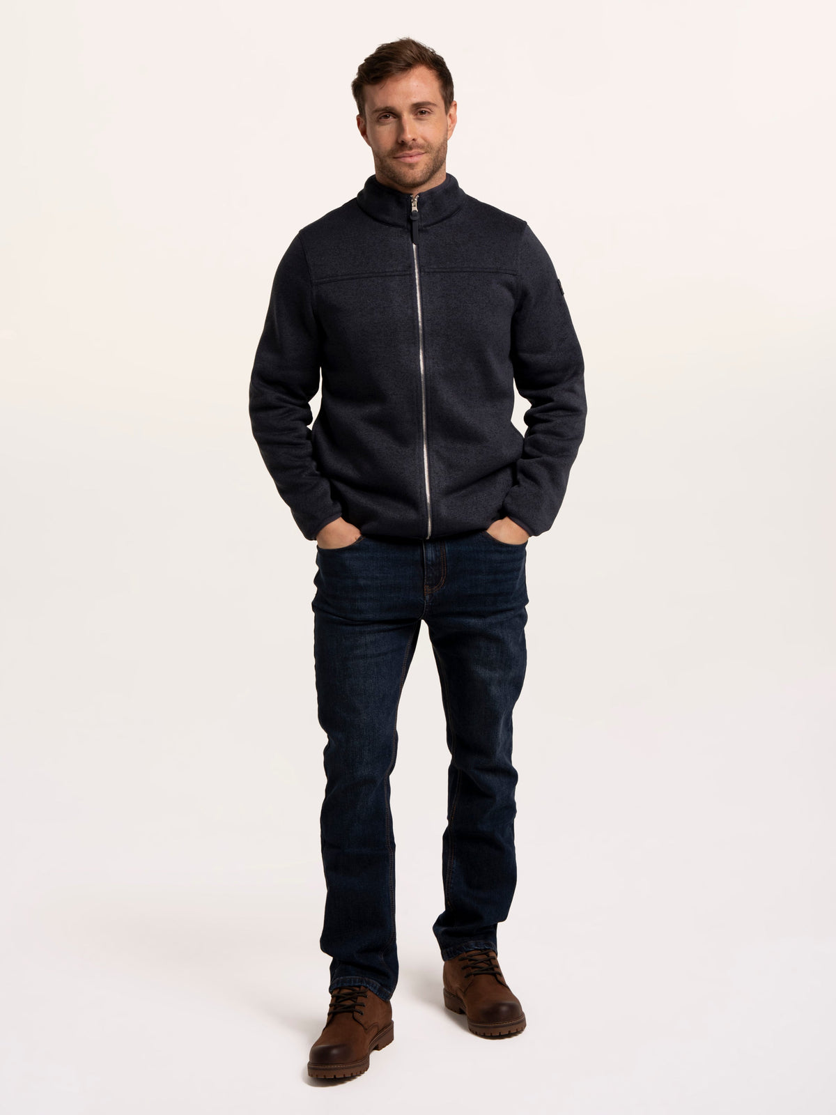 Passford Full Zip Knitted Fleece