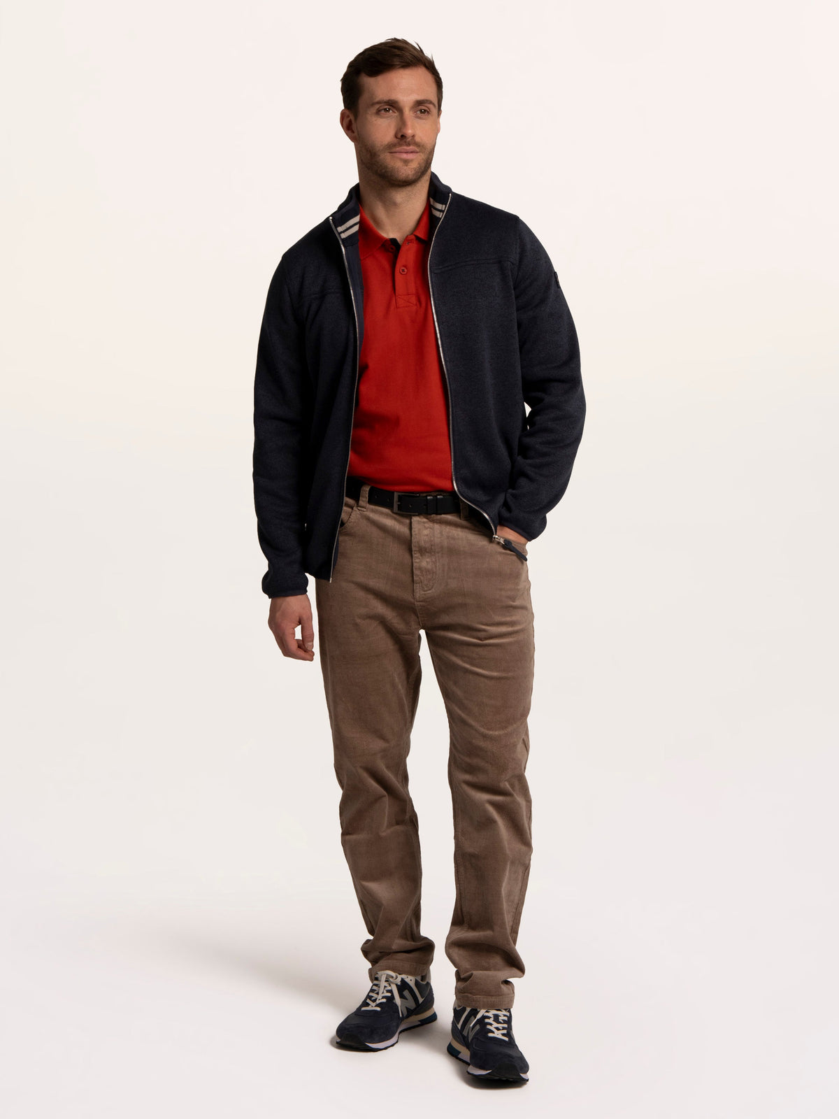Passford Full Zip Knitted Fleece