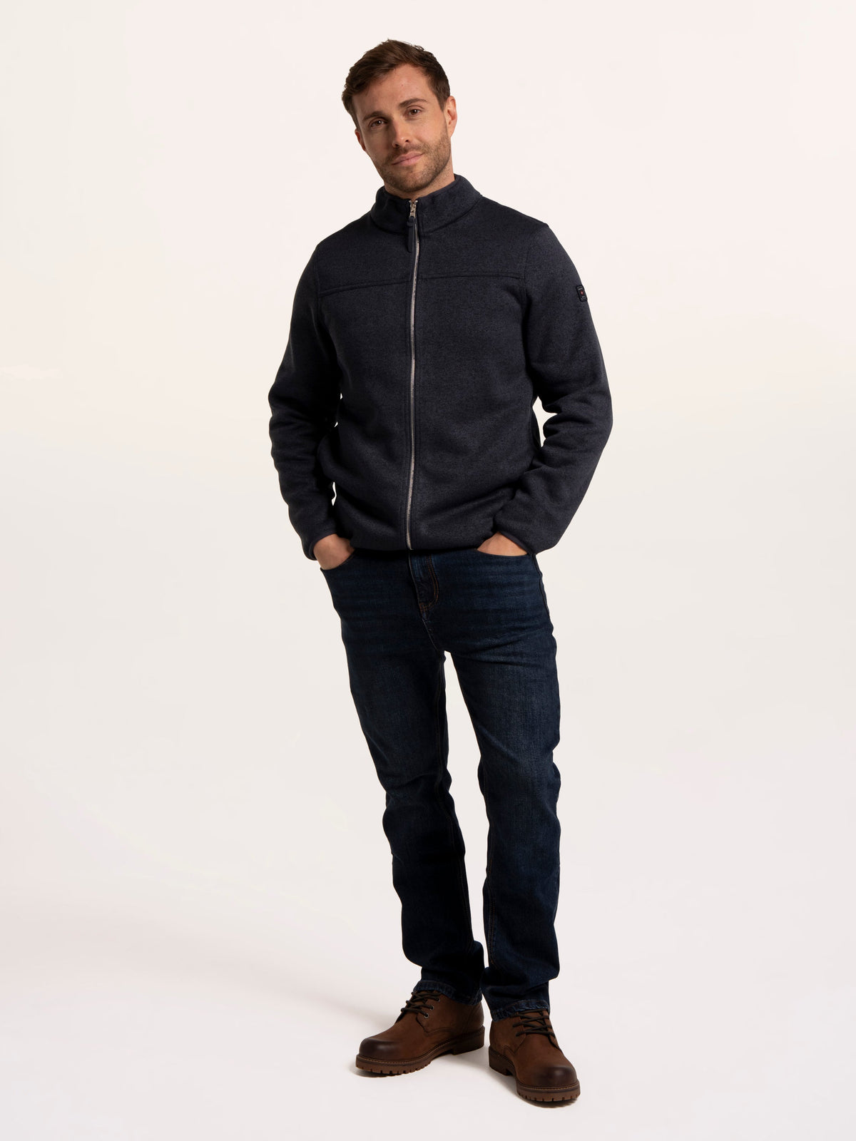 Passford Full Zip Knitted Fleece
