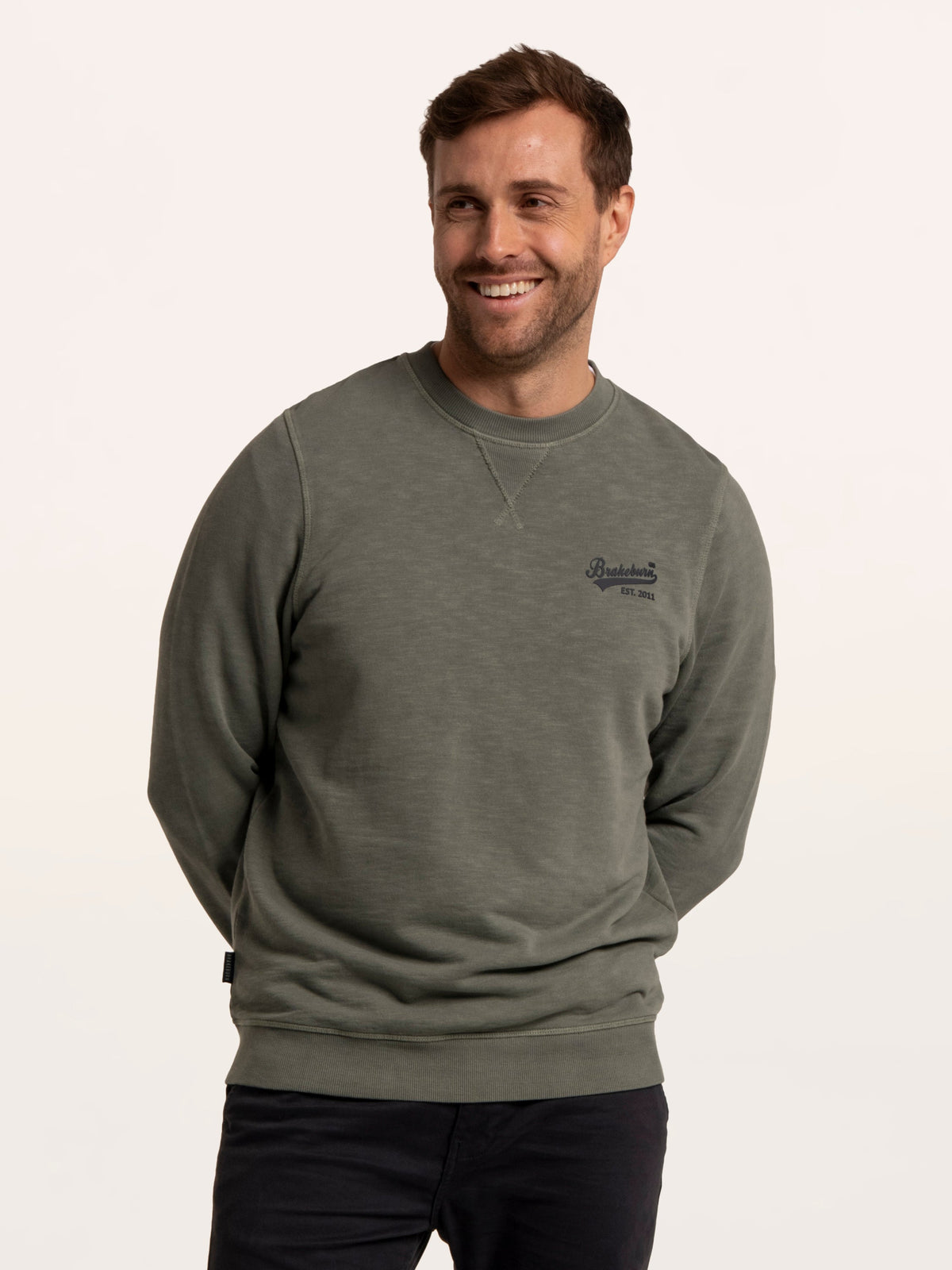 Aldridge Garment Dyed Crew Sweat