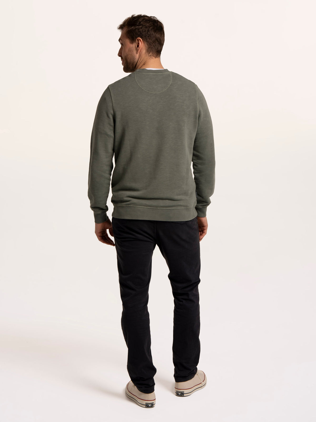 Aldridge Garment Dyed Crew Sweat