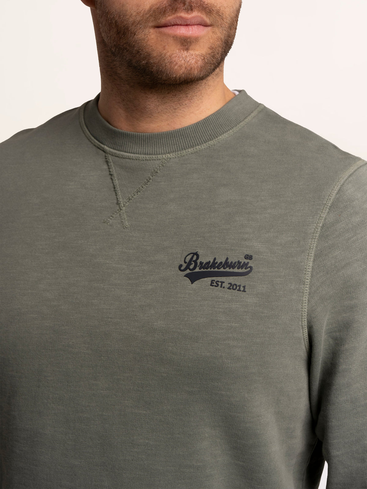 Aldridge Garment Dyed Crew Sweat