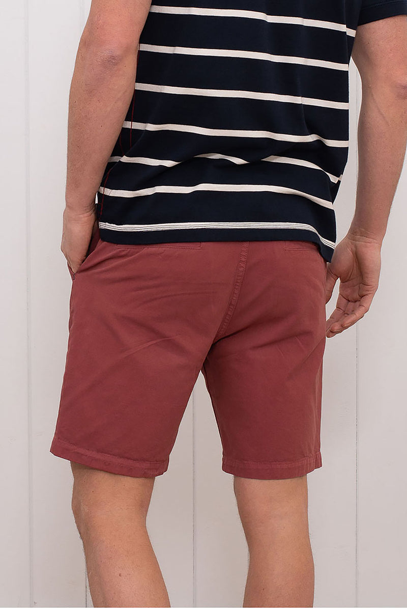 Chino Shorts Washed Red