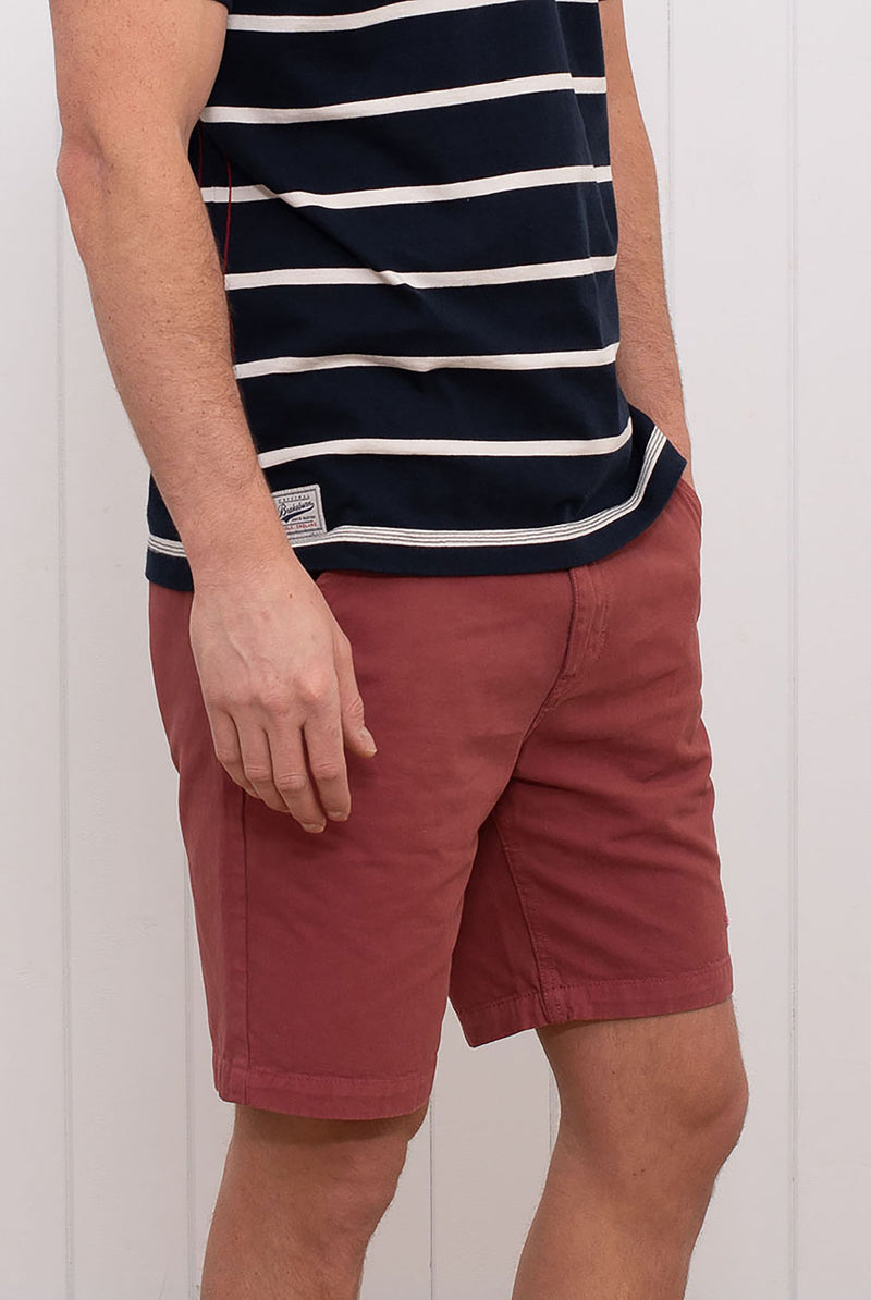 Chino Shorts Washed Red