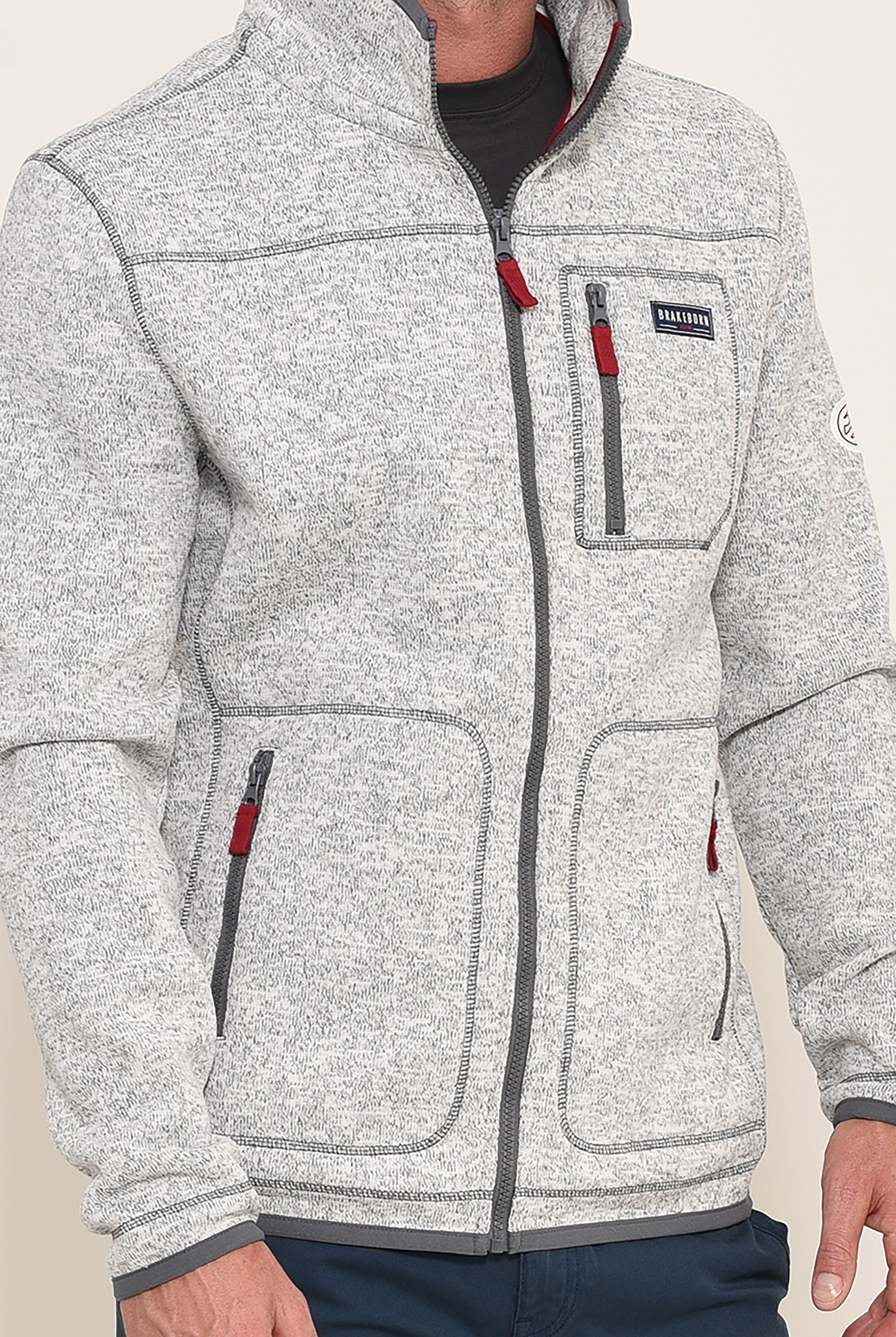 Zip Through Fleece