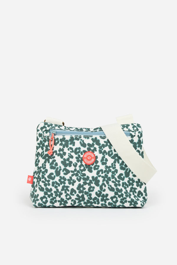 Small Cross Body Leopard Floral Bag