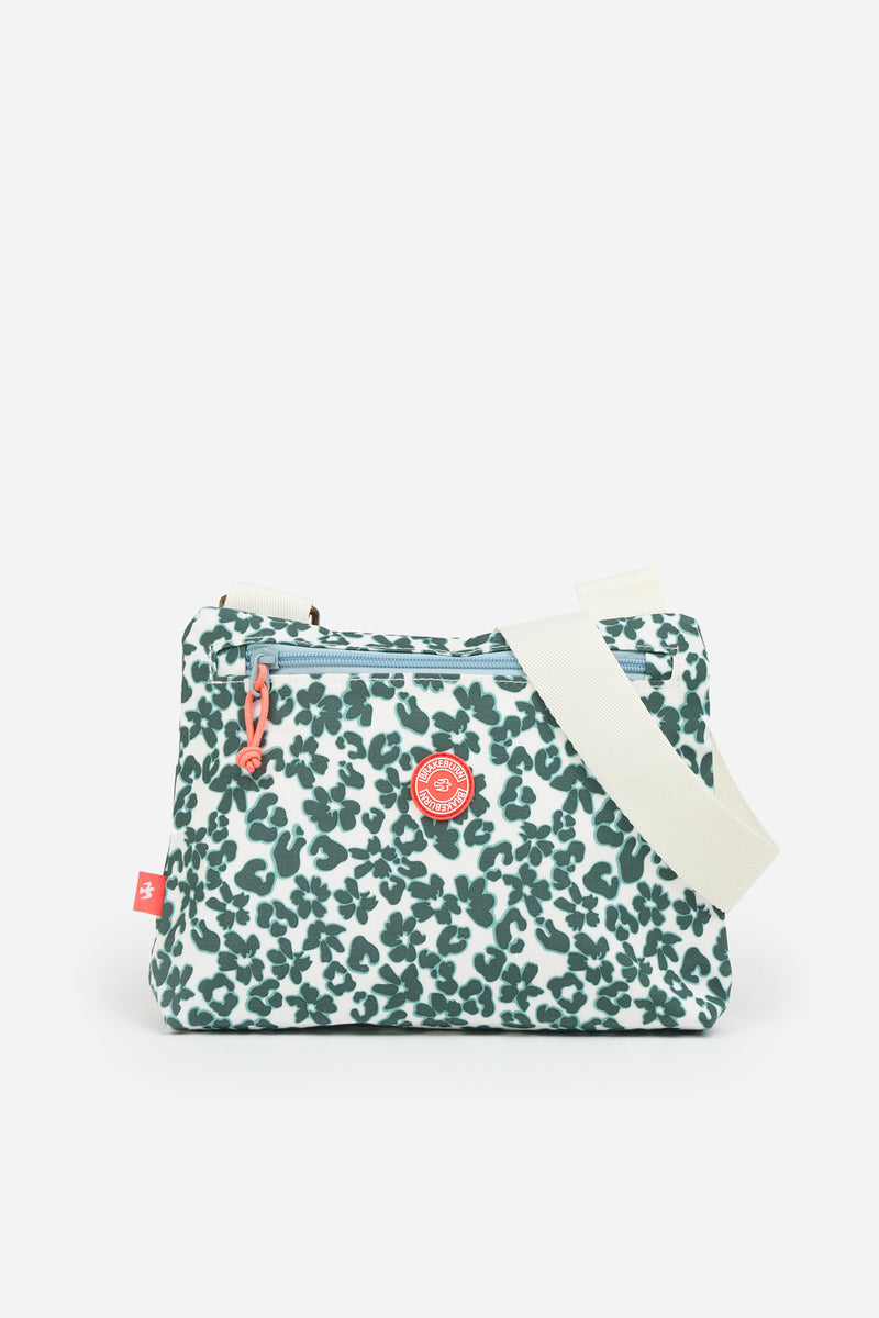 Small Cross Body Leopard Floral Bag