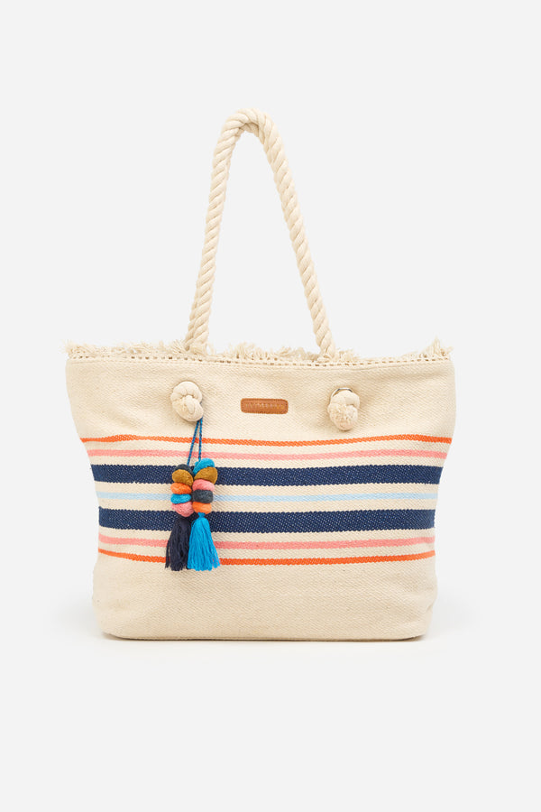 Stripe Beach Bag