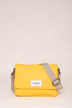 Yellow Roo Pouch Cross Body Bag
