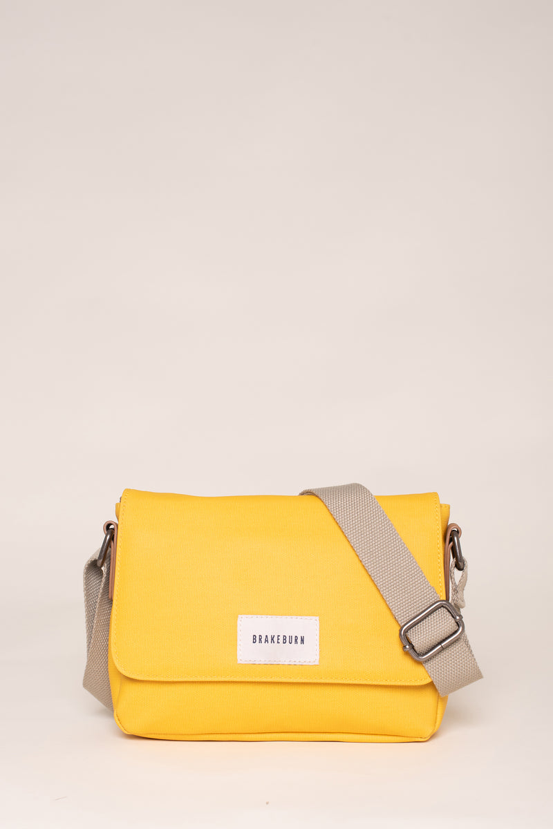 Yellow Roo Pouch Cross Body Bag