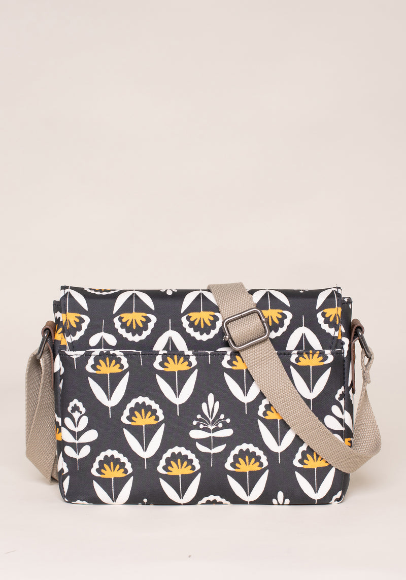 Geo Floral Roo Pouch Cross Body Bag