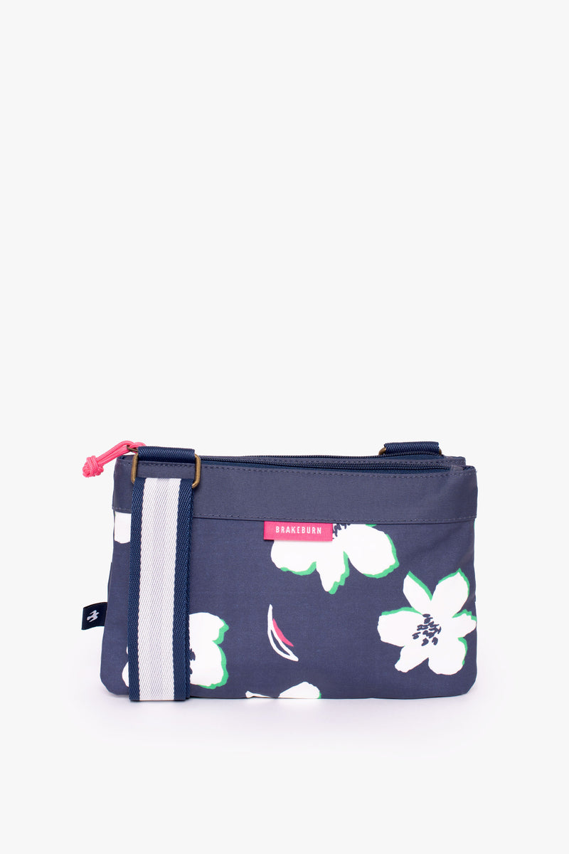 Floating Lily Double Compartment Crossbody