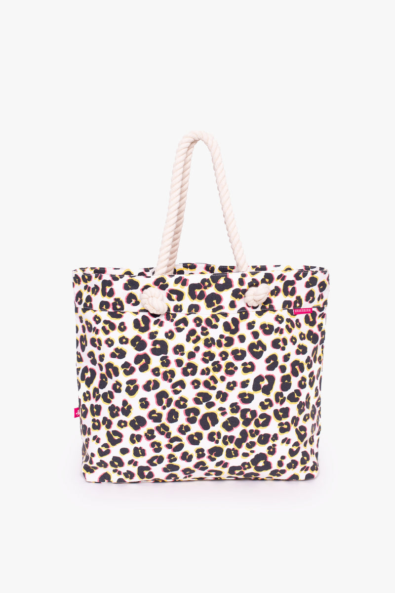 Leopard Spot Beach Bag | Brakeburn