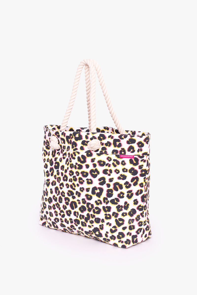 Leopard Spot Beach Bag | Brakeburn