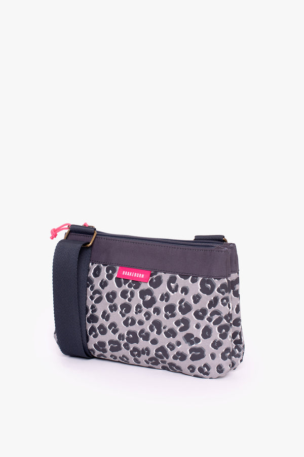 Leopard Spot Double Compartment Crossbody