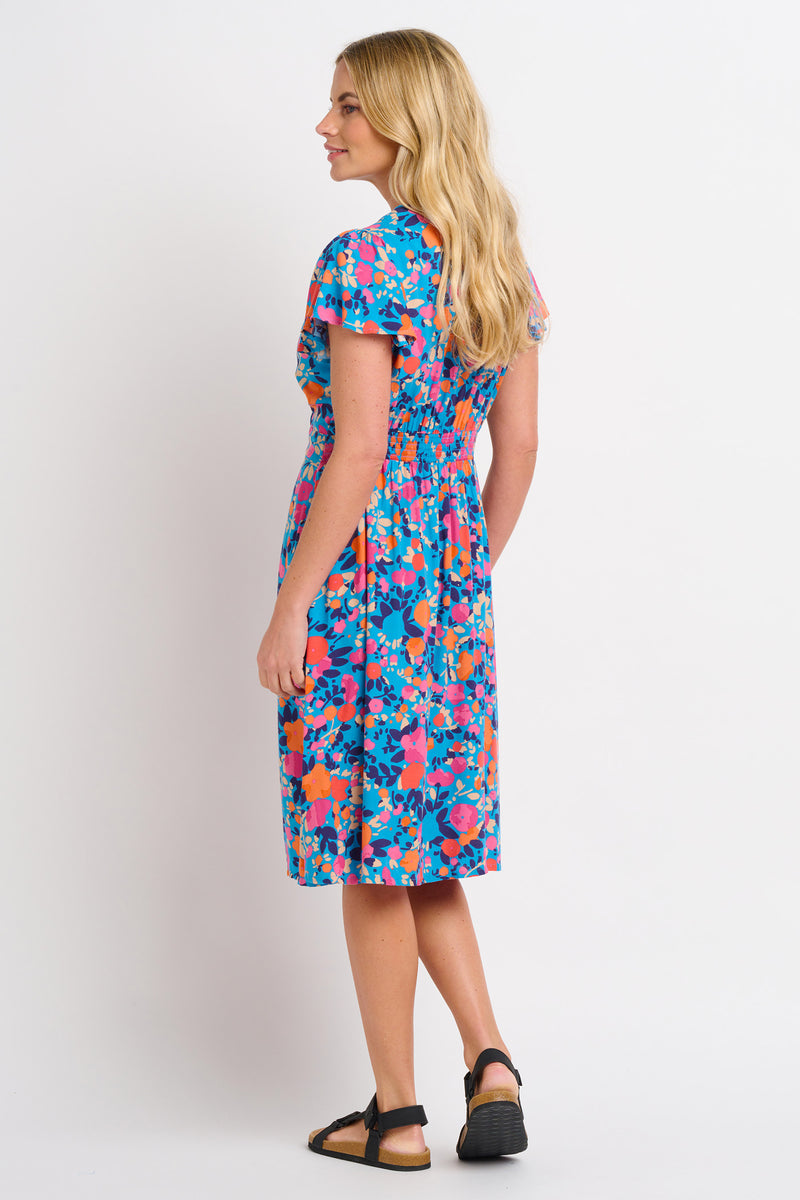 Bloom Floral Wrap Dress