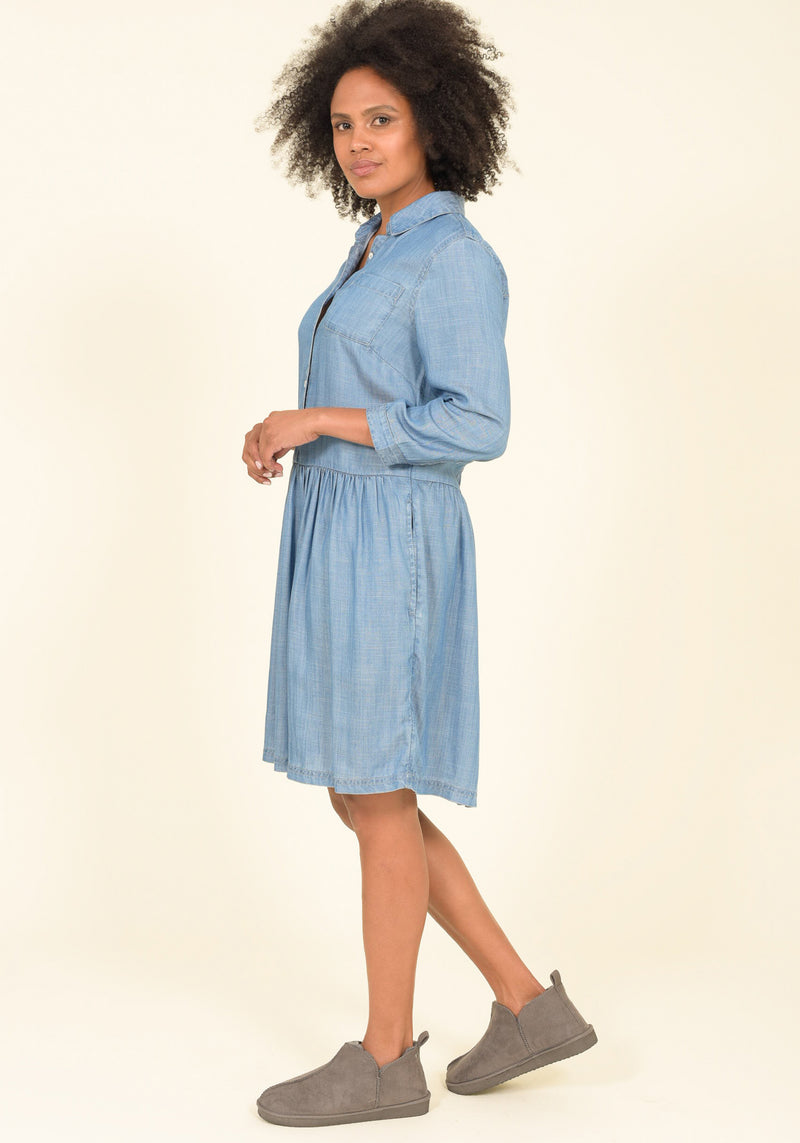 Loose Fit Shirt Dress