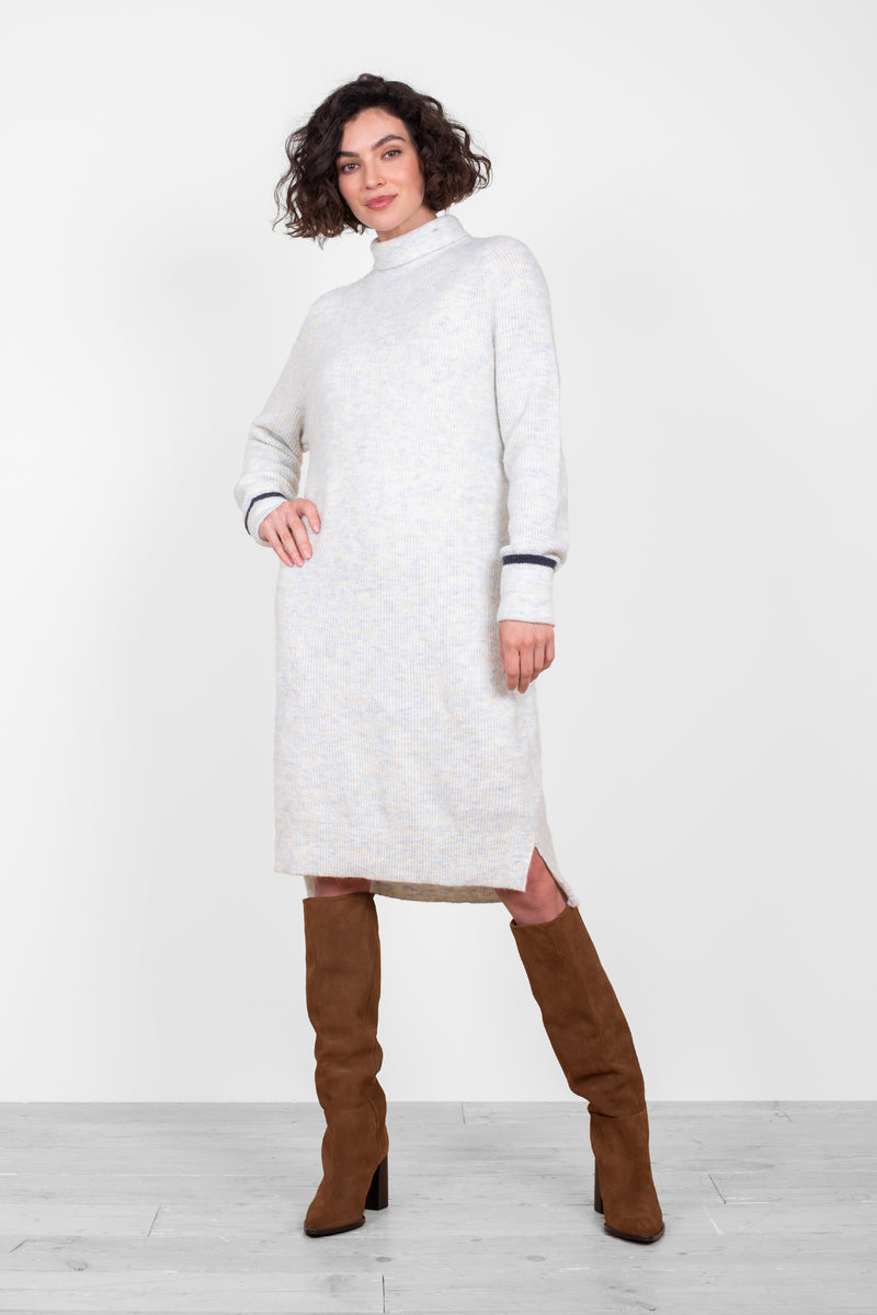 Women's Grey Lagon Knitted Jumper Dress
