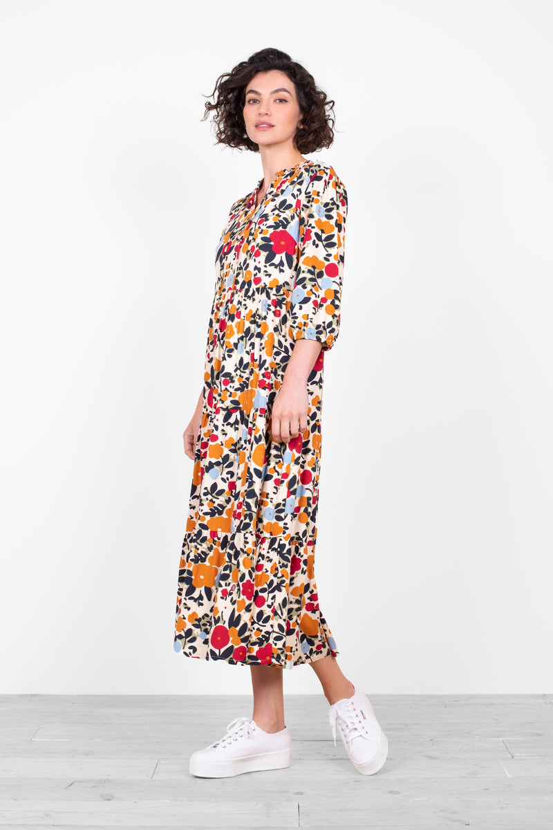 Bloom Women's Floral Print Maxi Dress | Brakeburn