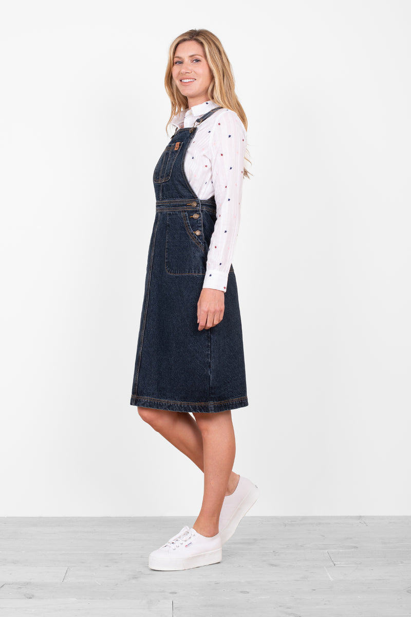 See By Chloé Pinafore Denim Dress | Chloé BN