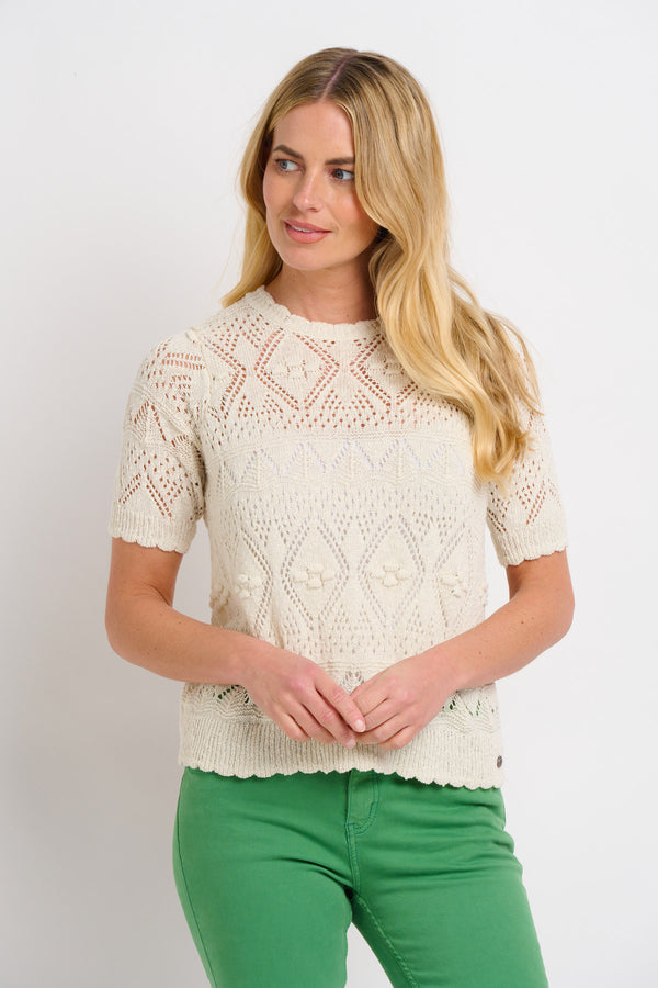 Lace Knit Tee