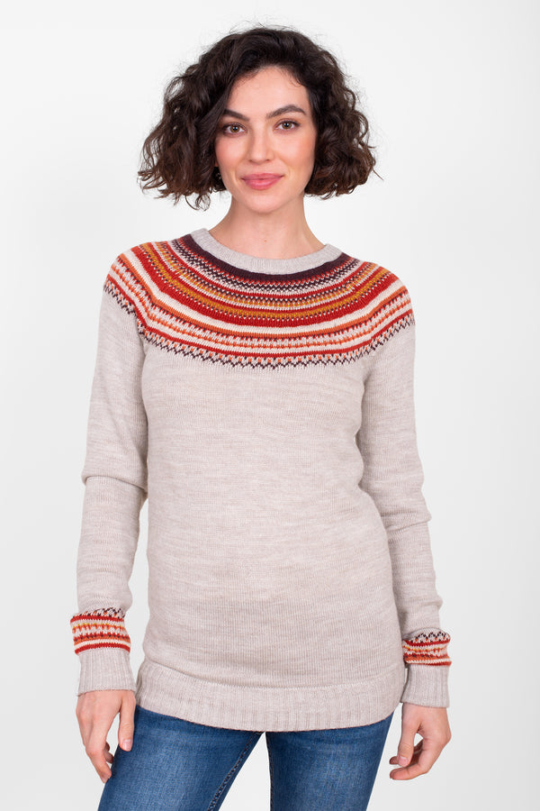 Cream Marl Alesund Farisle Jumper