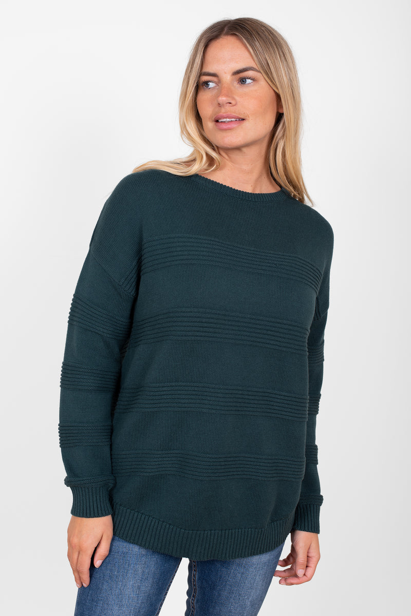 Texture Stripe Jumper