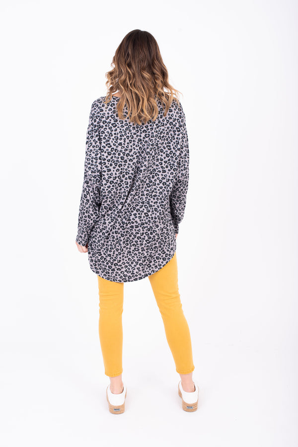 Leopard Spot Long Sleeve T-Shirt