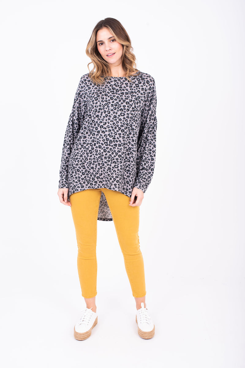 Leopard Spot Long Sleeve T-Shirt
