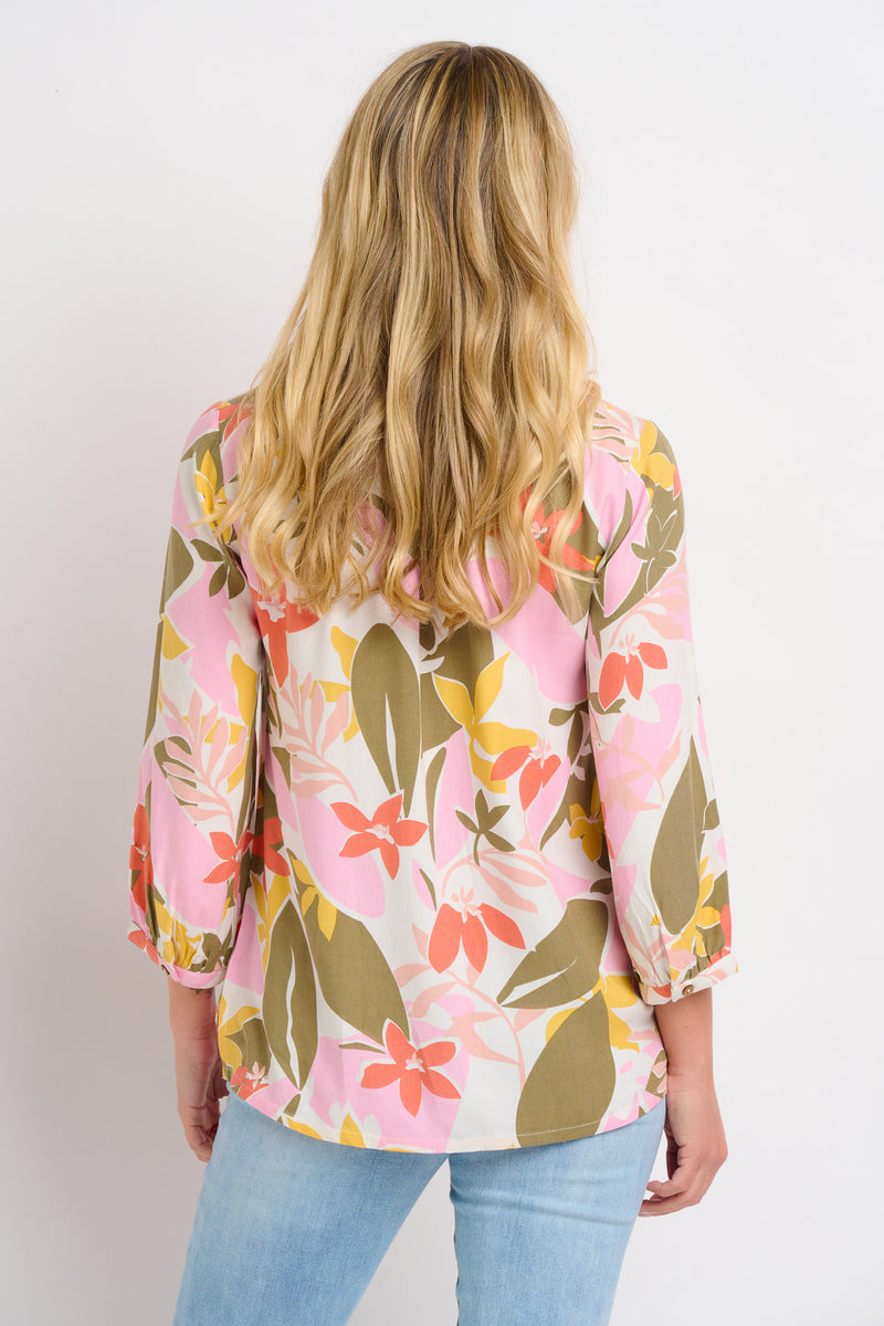 Tropical Palm Blouse