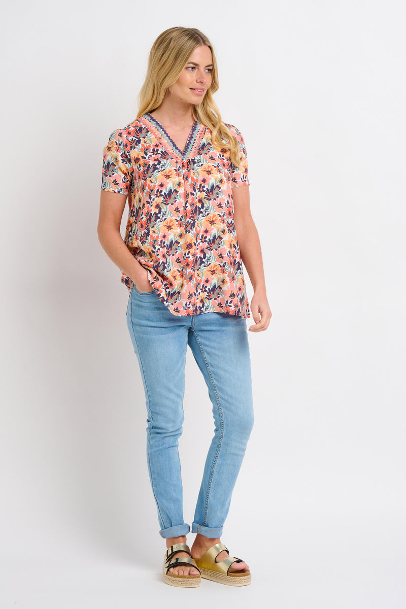 Summer Blooms Blouse