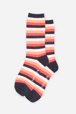 Winter Berry Stripe Socks