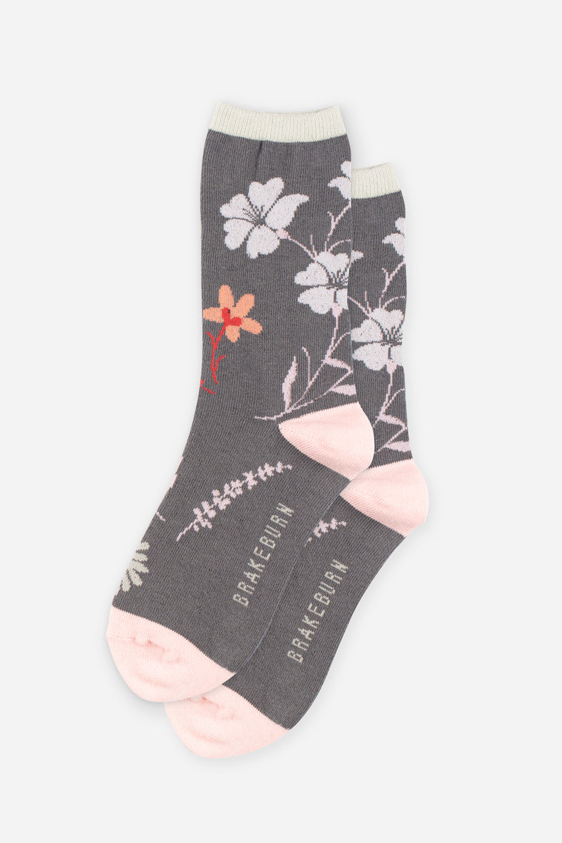 Women's Floral Bouquet Socks 3 Pack