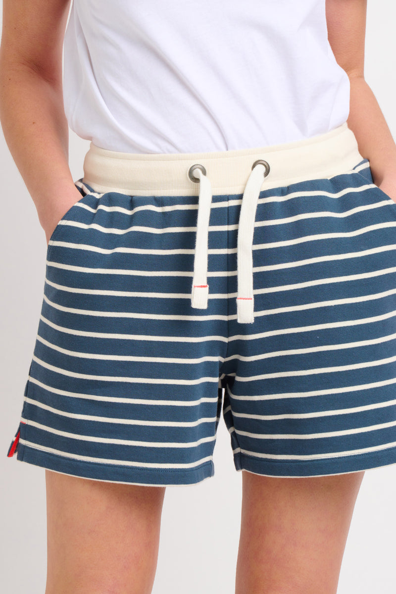 Stripe Jogger Shorts