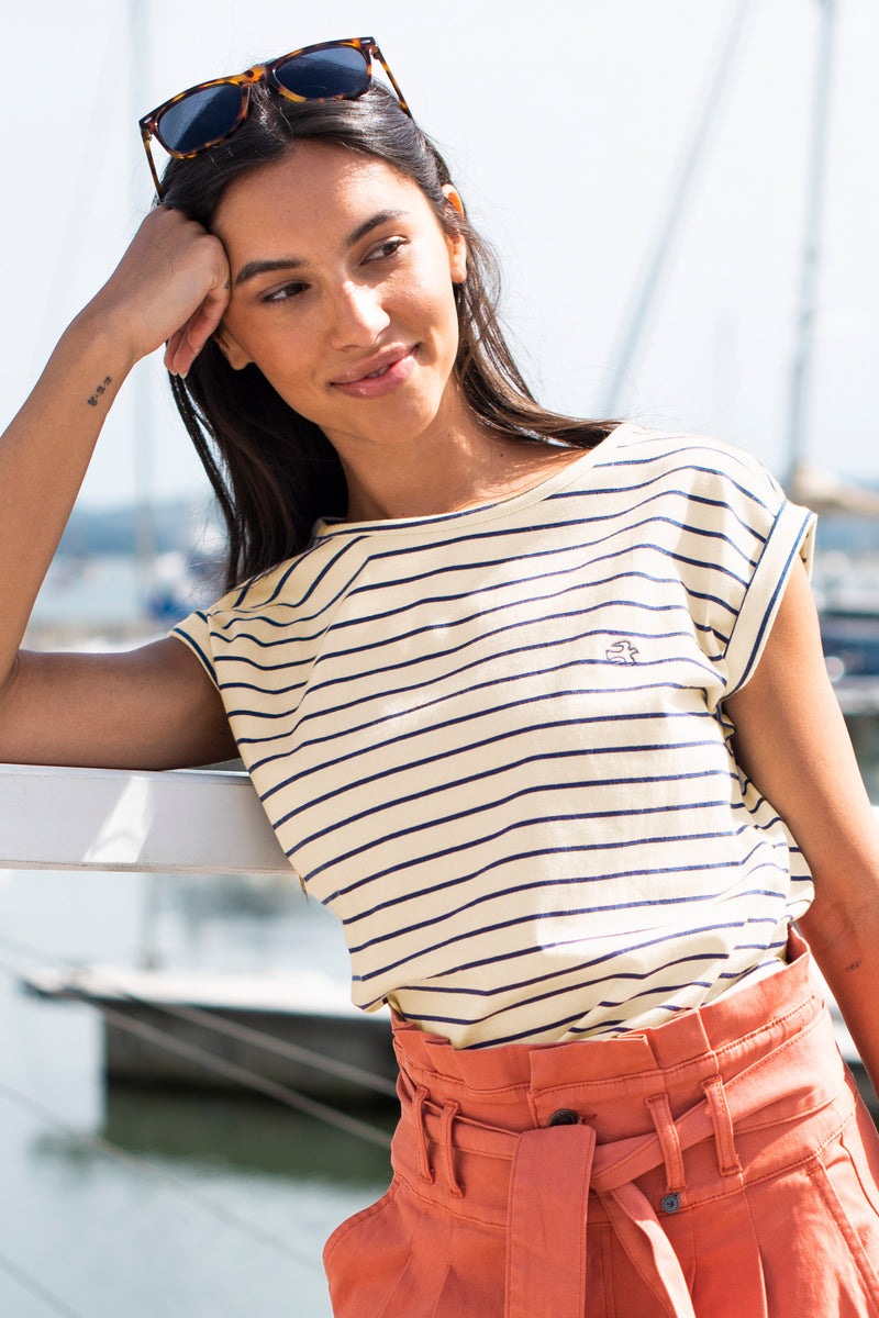 Amelia Stripe Tee