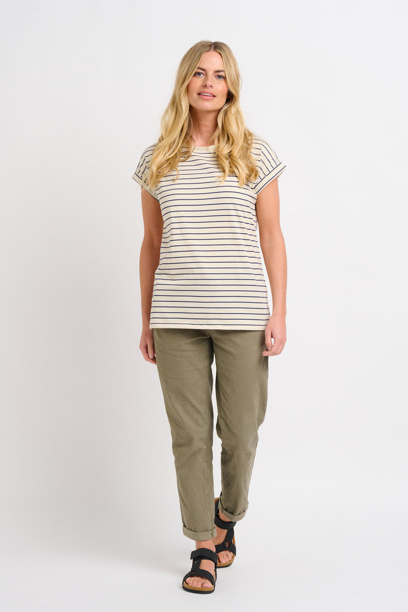 Amelia Stripe Tee