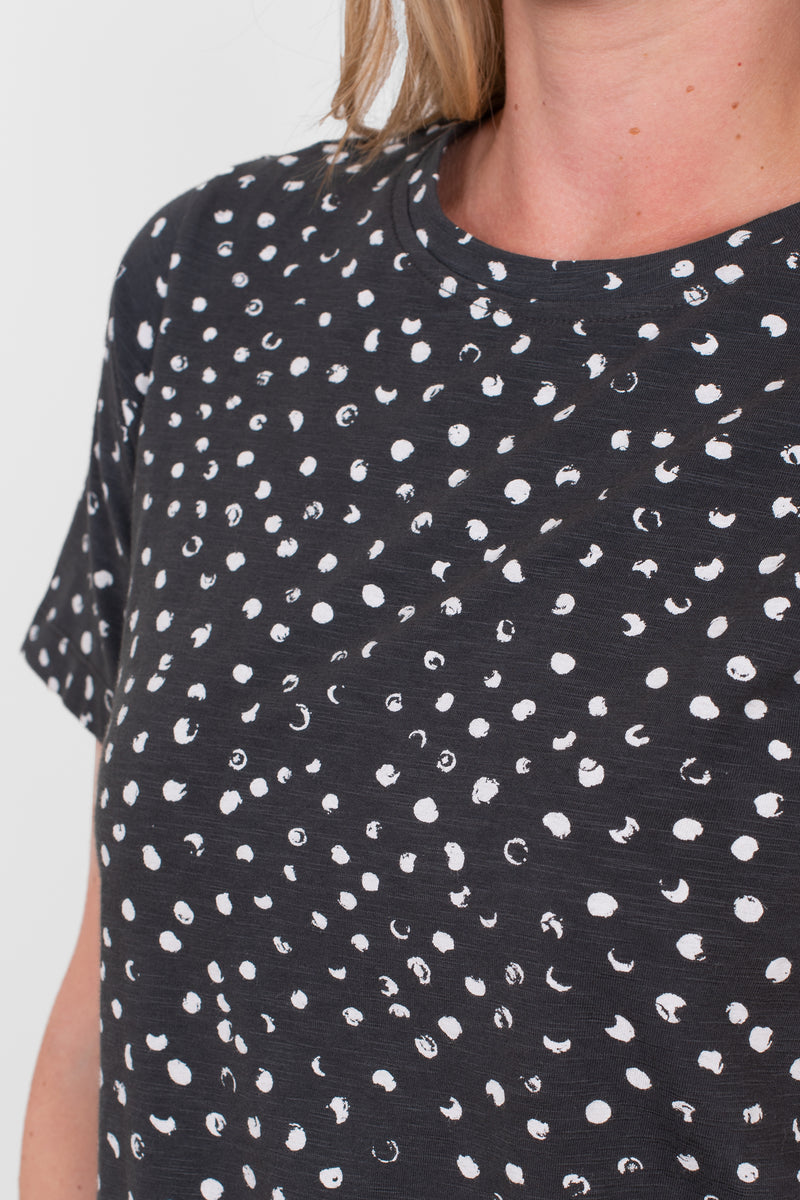 Spotty Tie Side T-Shirt