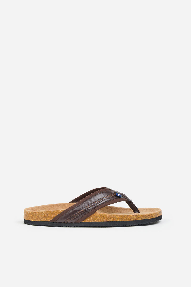 Brown Flip Flops