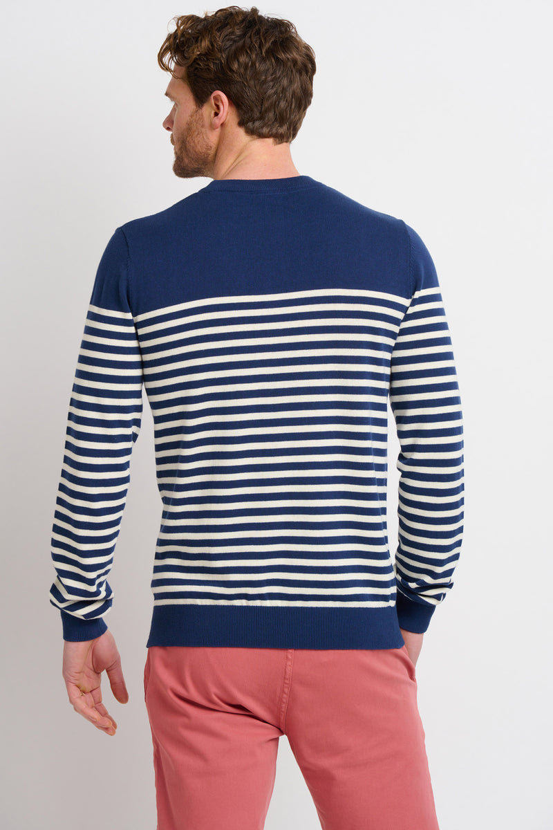 Stripe Crew Neck Jumper