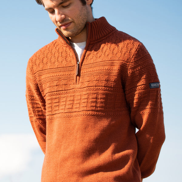 Orange quarter on sale zip