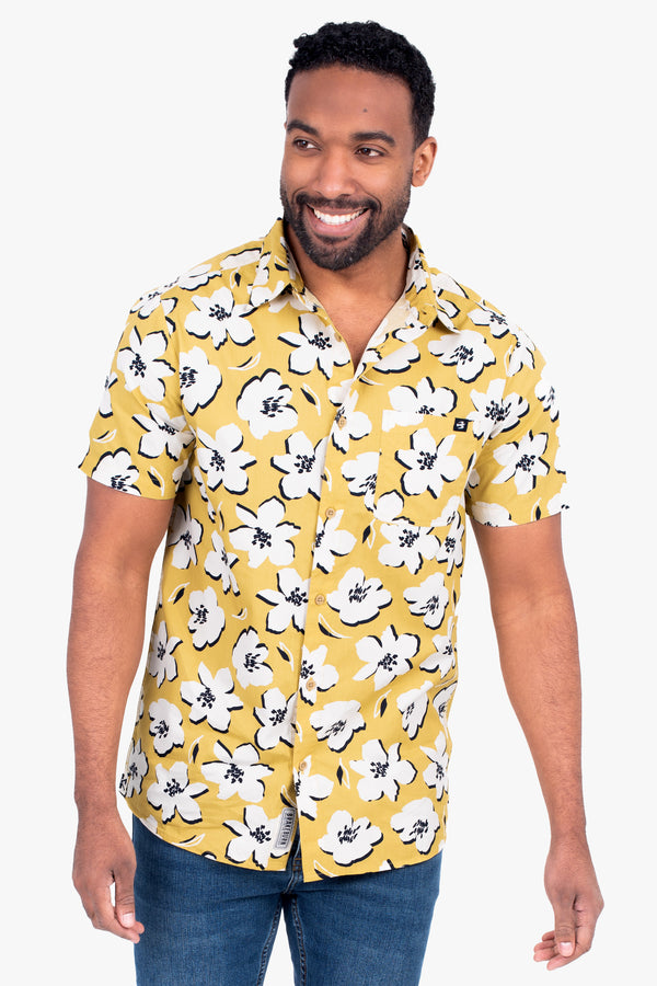 Flower Short Sleeve Shirt