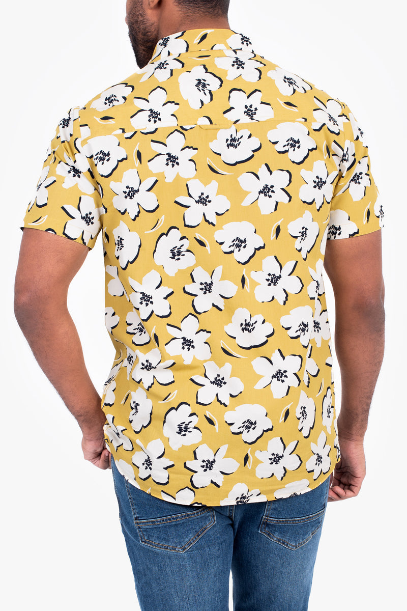 Flower Short Sleeve Shirt